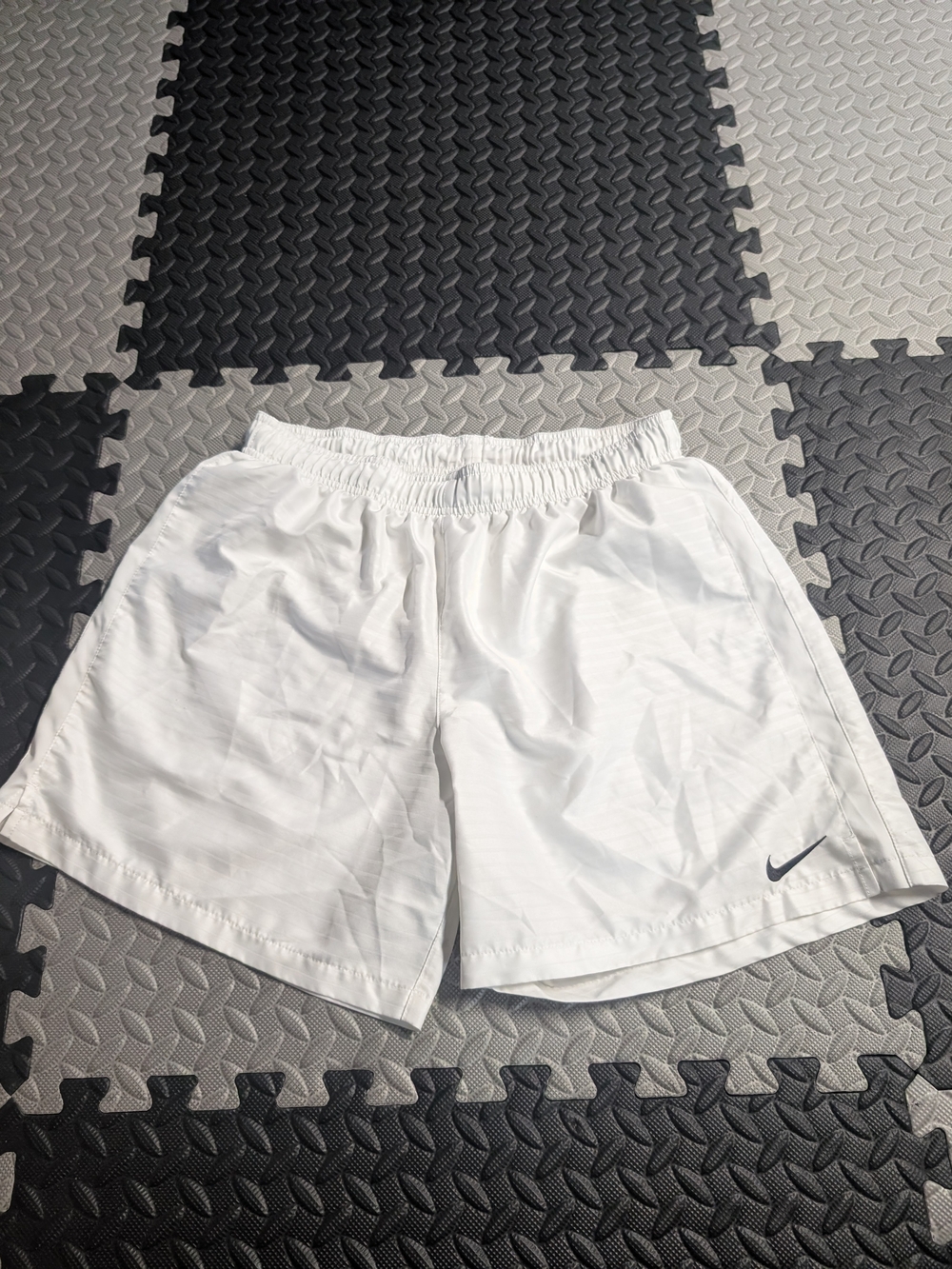 Nike Men’s White Lightweight Athletic Shorts